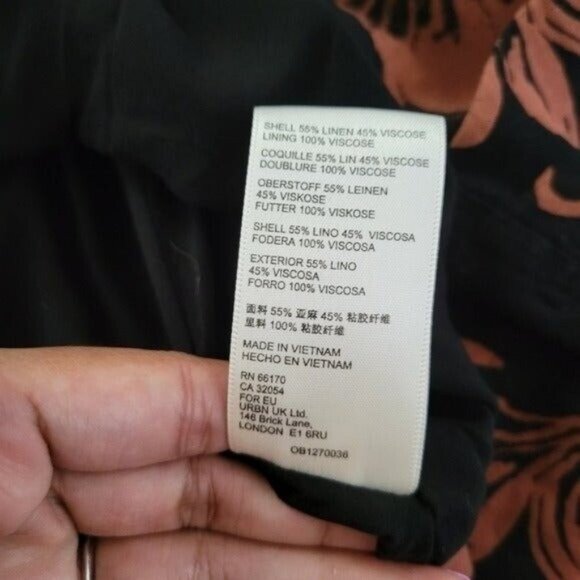 NWT Free People Perfect Sundress Dark Combo Midi Dress Size Small - Picture 7 of 12